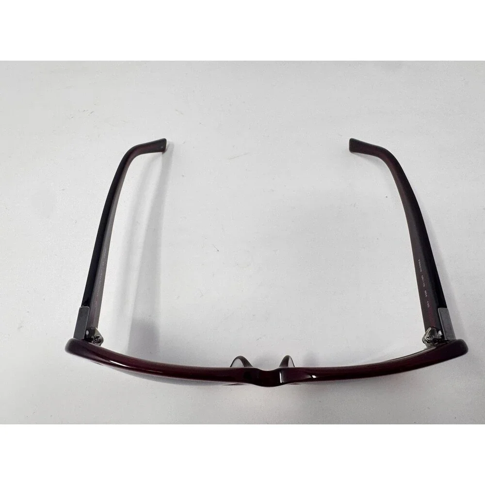 Fendi FS5210 Sunglass Frames Only 55-15-135 Red Burgundy Italy 604 Authentic